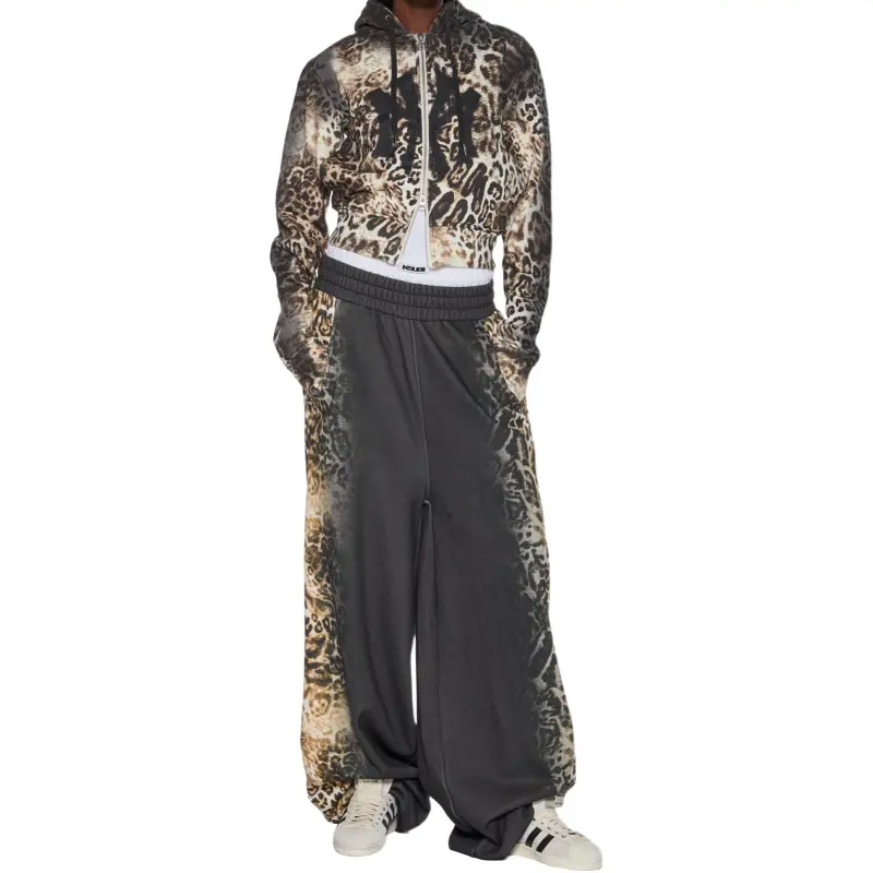 Mowalola X Ksubi Mowalola Collaboration Knitted Sweatpants Unisex Black-2