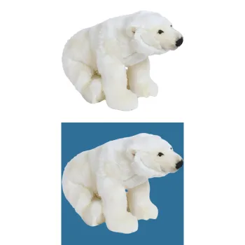Hamleys Polar Bear Dolls Plush Doll 28cm High