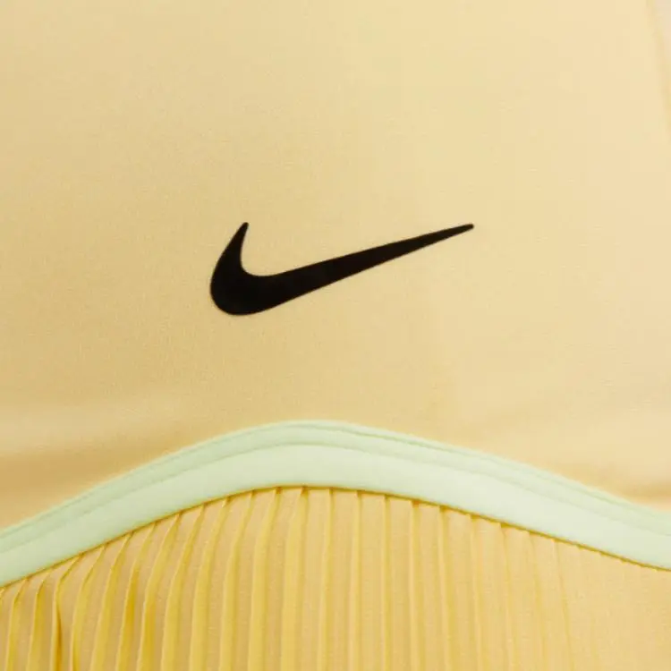 Nike SS24 Casual Short Skirts Women's Soft Yellow-4