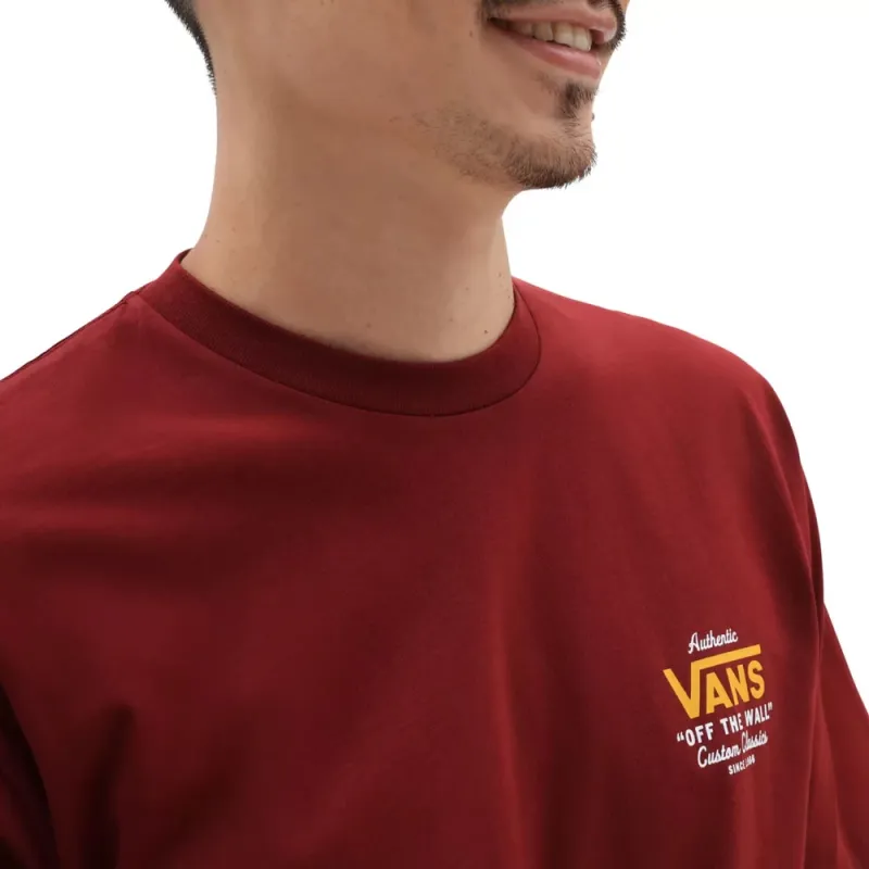 Vans T Shirts Men Red-4