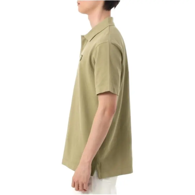 Maison Kitsune Polo Shirt Men's Green-2