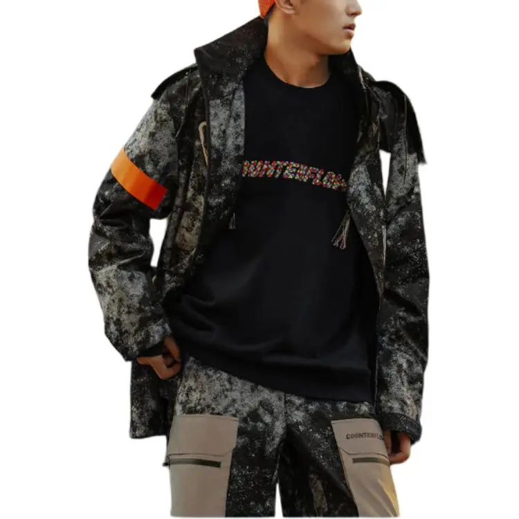 LiNing CF Enlightenment Journey Collection Sports Lifestyle Collection Jackets Coats Unisex Black-4