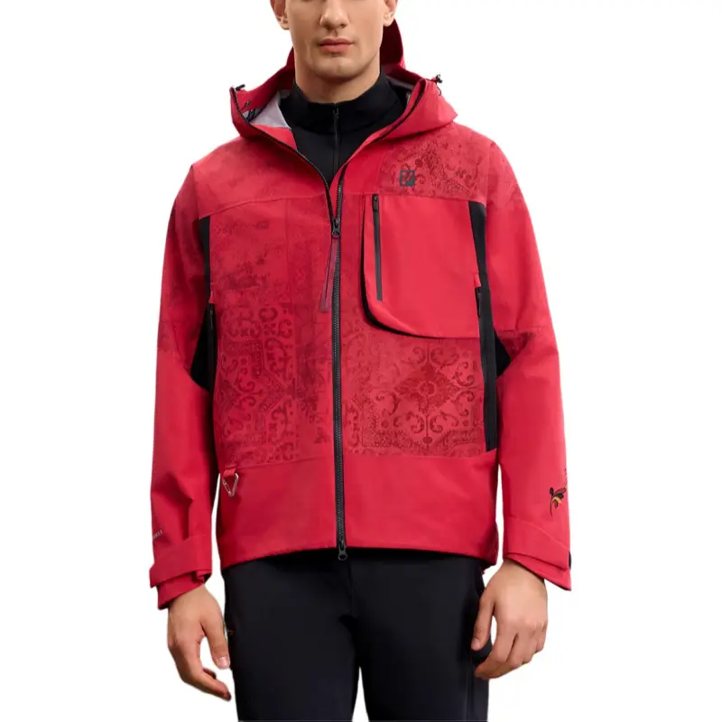 FILA Jacket Men's Dark Brier Red-3