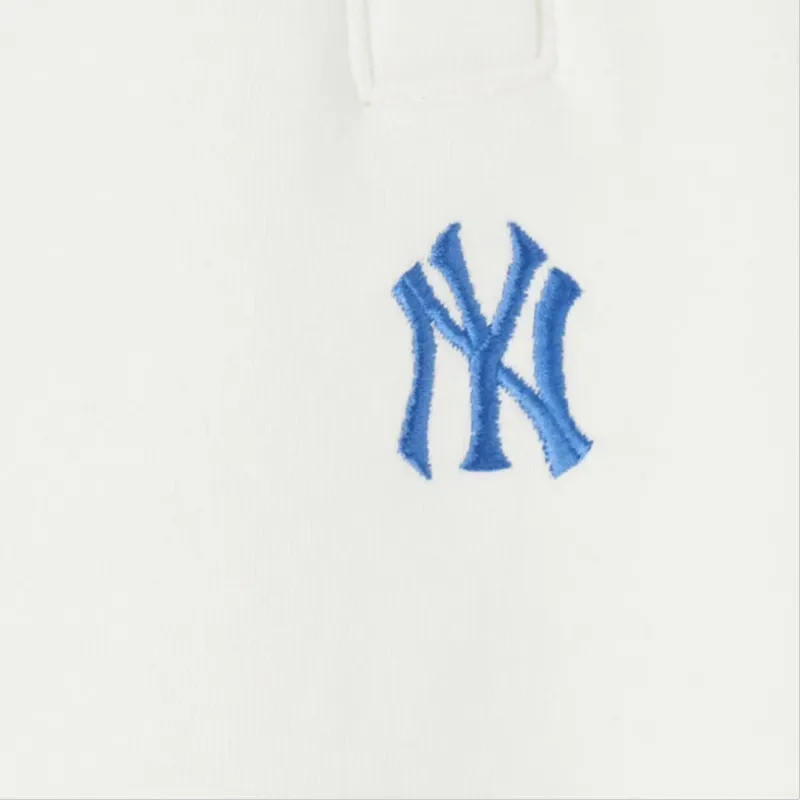 MLB New York Yankees Casual Pants Unisex Cream-3
