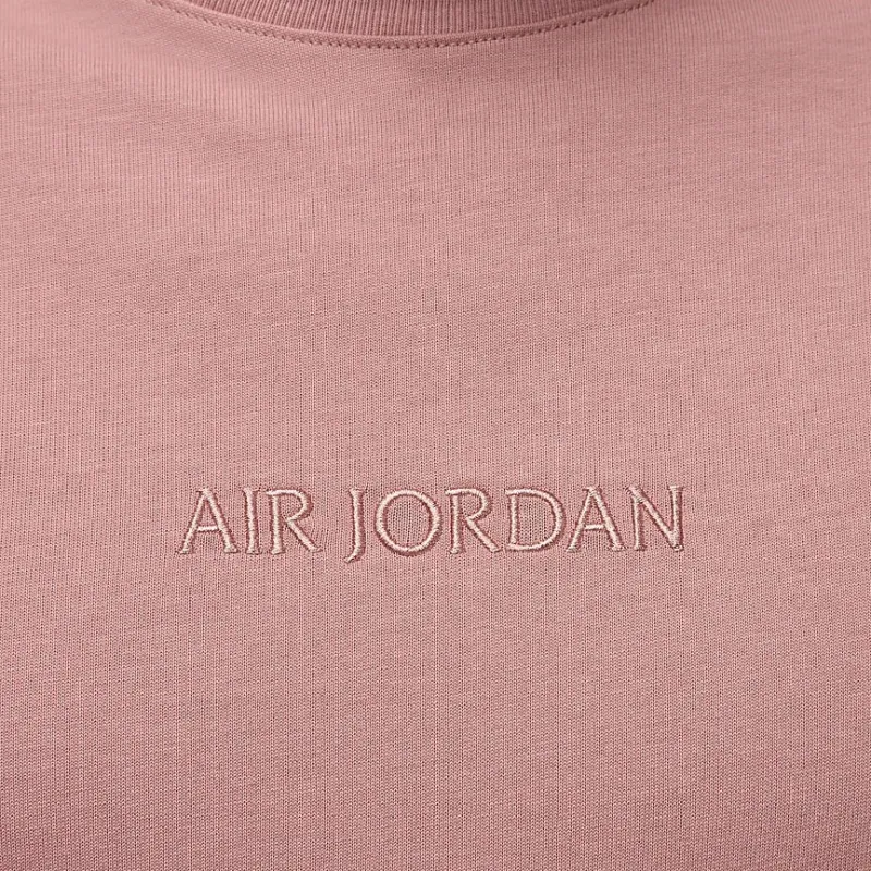 Jordan Wordmark T Shirt Unisex Rusty Pink Color-1