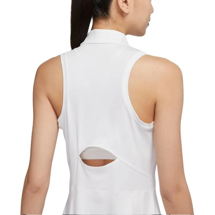 Nike Dri FitCourt Victory Sleeveless Dress Women's White-3