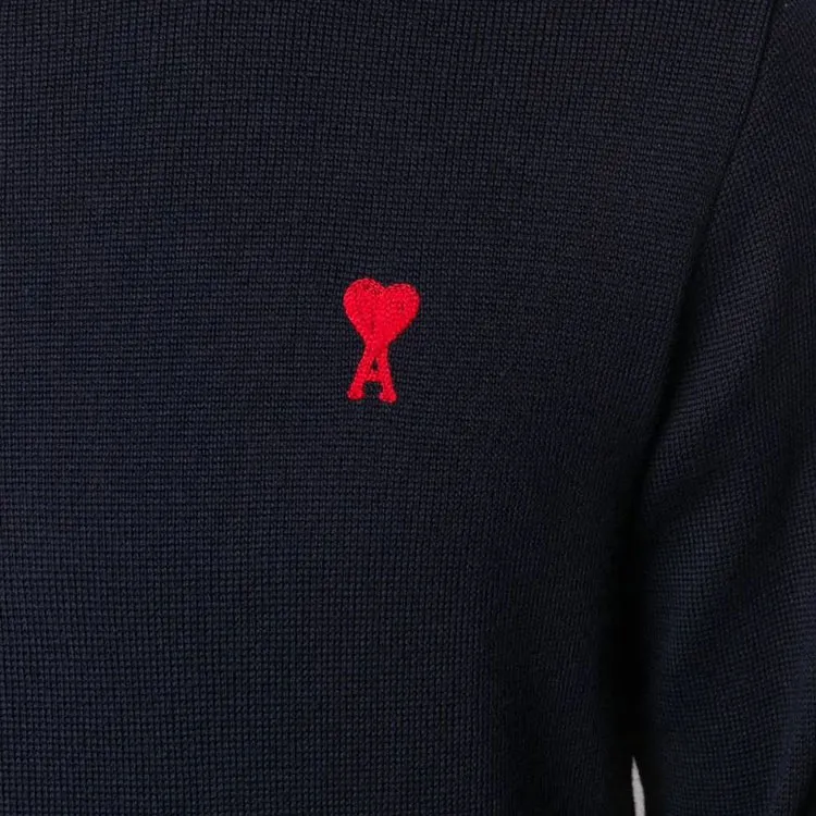 AMIPARIS FW21 Sweater Men's Marine Blue-4