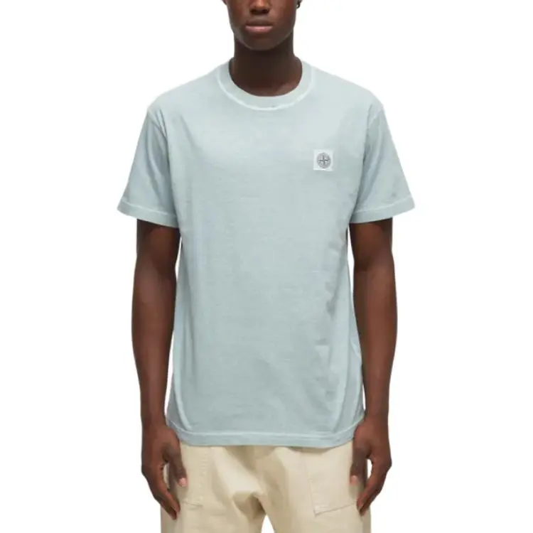 STONE ISLAND SS23 T Shirt Men's Sky Blue-2