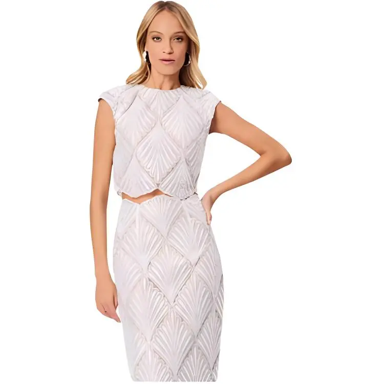 ELLIATTCOLLECTIVE Skirt Set Women's White-2