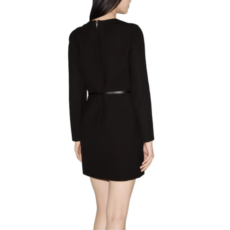 GUCCI FW24 Long Sleeved Dress Women's Black-2