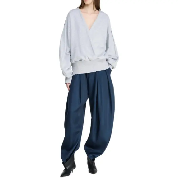 JW Anderson Rounded Wrap Front Sweatshirt-1