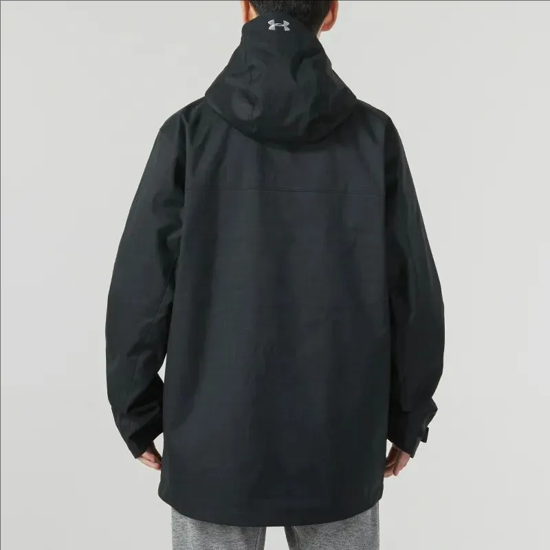 Under Armour Jackets Coats Men's Black Comes With Necklace-5