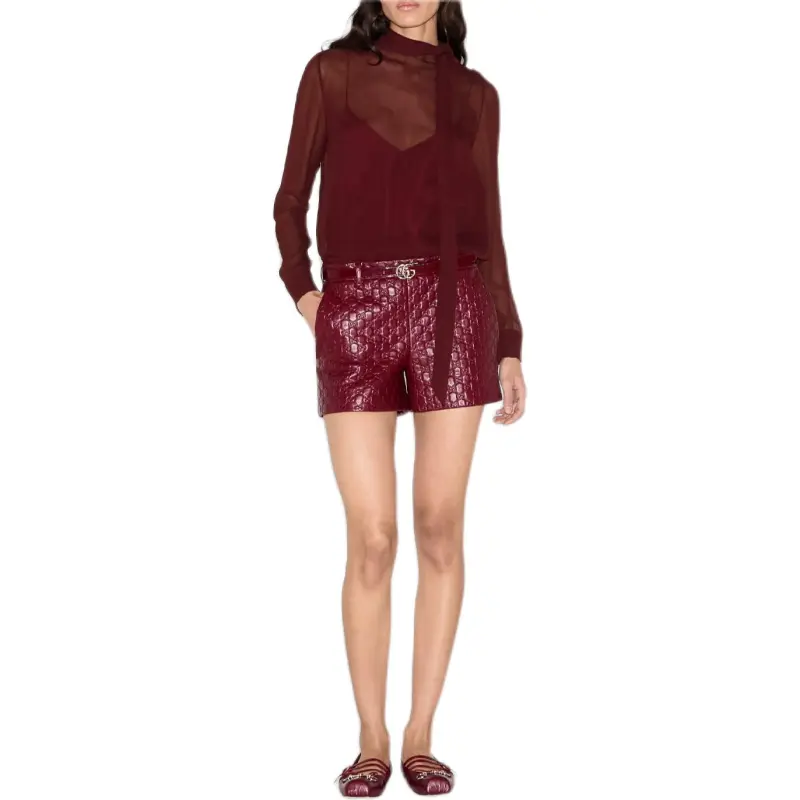 GUCCI Shirts Women's Red-1