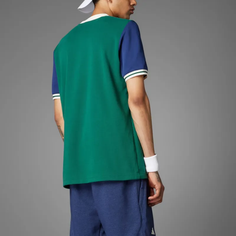Adidas Free Shipping With AdiClub Adidas Heritage Tennis Tee-2