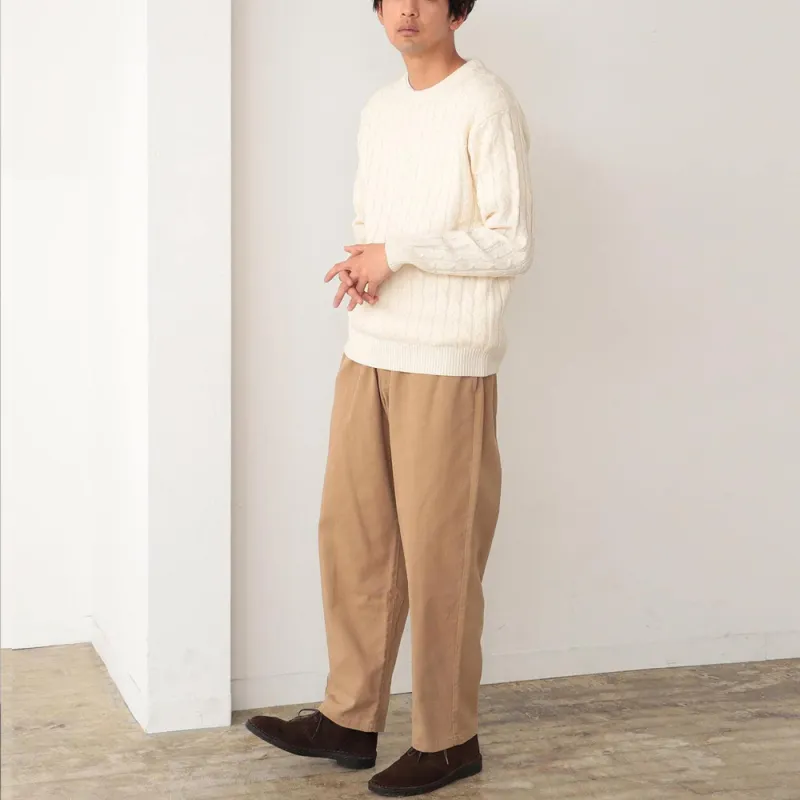 Beams Casual Pants Men Beige-3