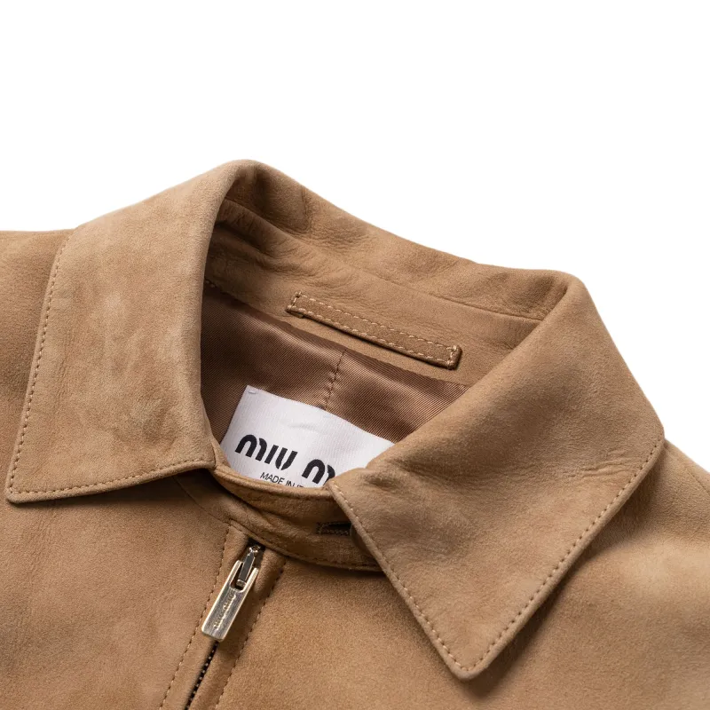 MIU MIU Jackets Women's Brown-2