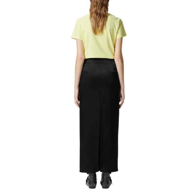 PINKO Rear slit Maxi Skirt-2