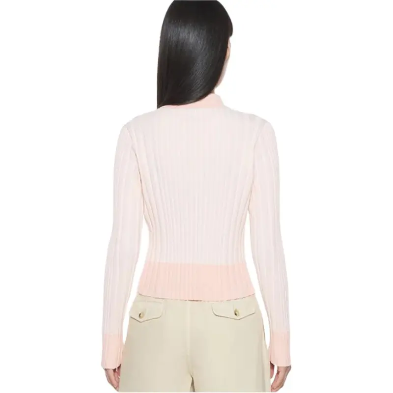 Maison Kitsune Ribbed Long sleeve Sweater-1