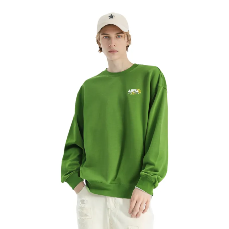 Anta Life Collection Sweatshirt Unisex Vibrant Green-1