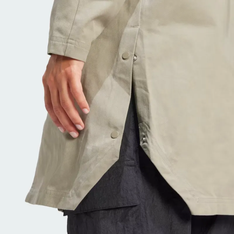 Adidas Free Shipping With AdiClub Tiro 3-Stripes Snap-Button Woven Coat-4