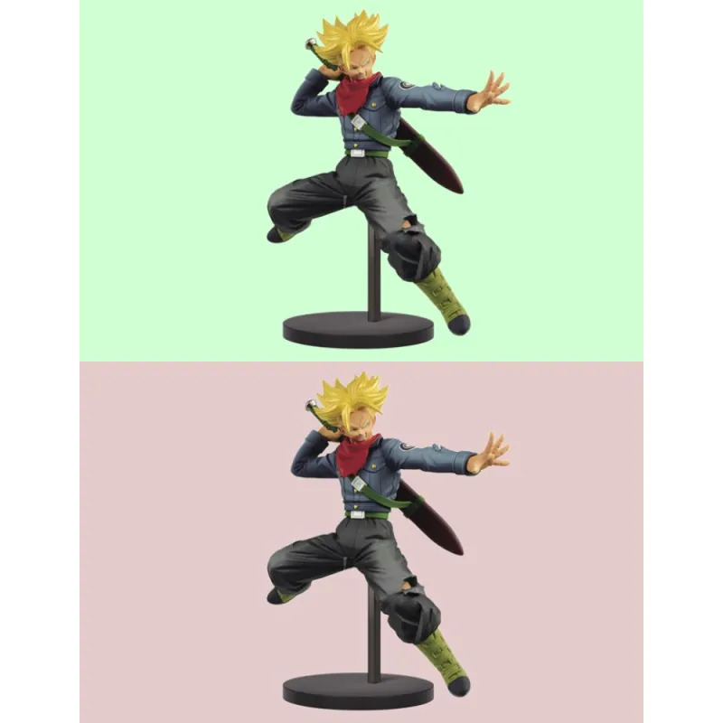 BANPRESTO Dragon Ball Super Chosenshi Retsuden Ii Volume 2 Super Saiyan Future Trunks Figure Gray-2