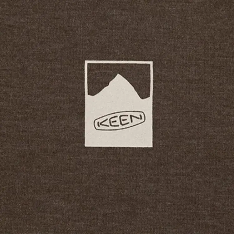 KEEN T-Shirt Men's Brownish/birch/birch-1