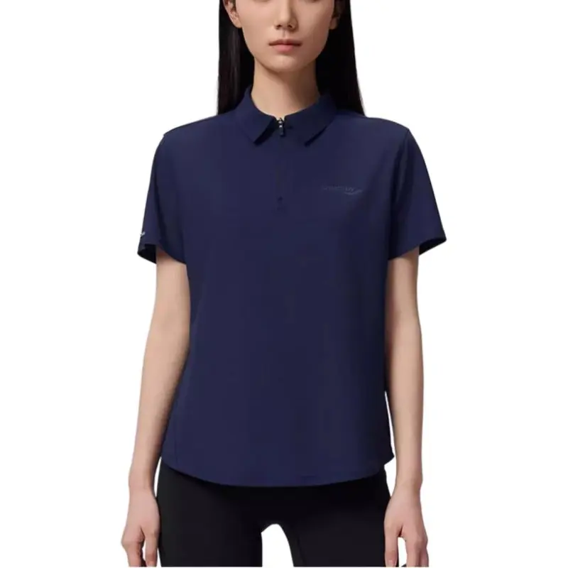 Saucony SS25 Polo Shirt Women's Deep Navy Blue-2