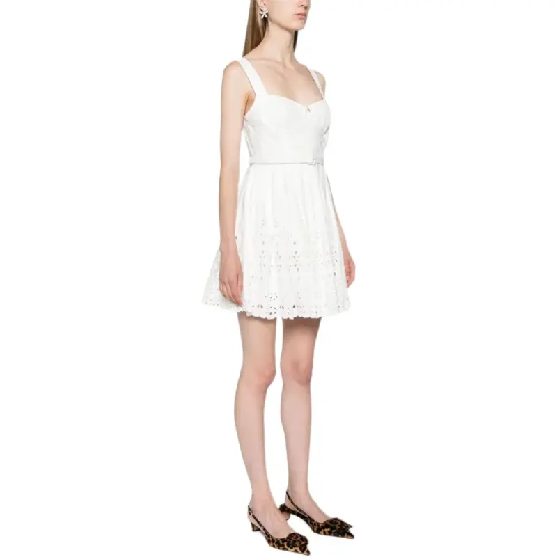Self portrait Broderie Mini Dress-4