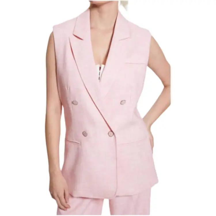 GUESS Vests Women's Pink-3
