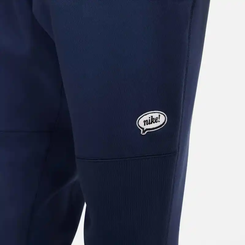 Nike Knitted Sports Pants Men's Deep Navy Blue-3