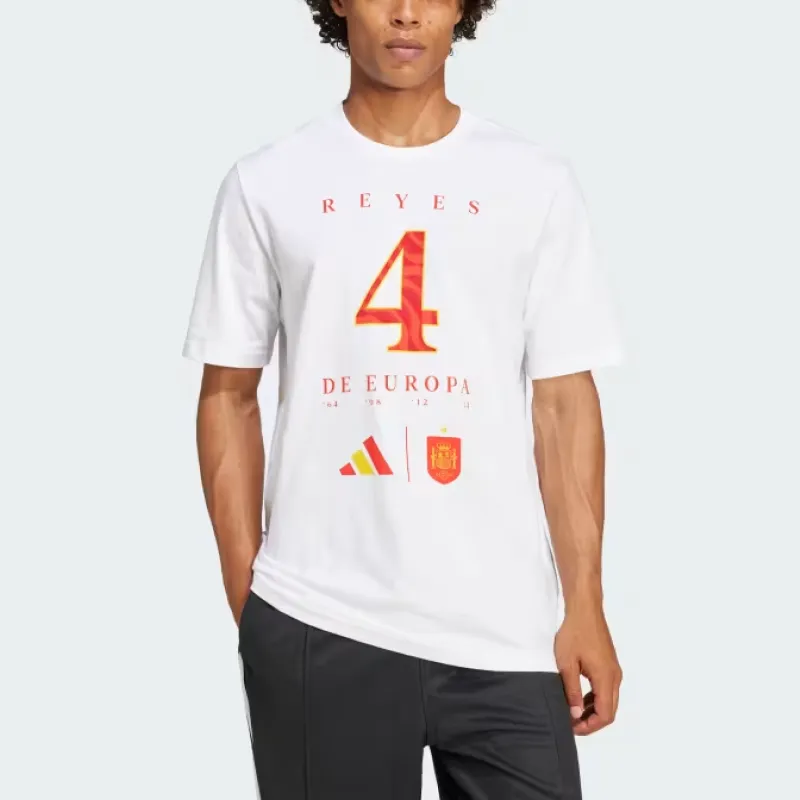 Adidas EURO WINNER TEE Soccer Jerseys Men's White-4