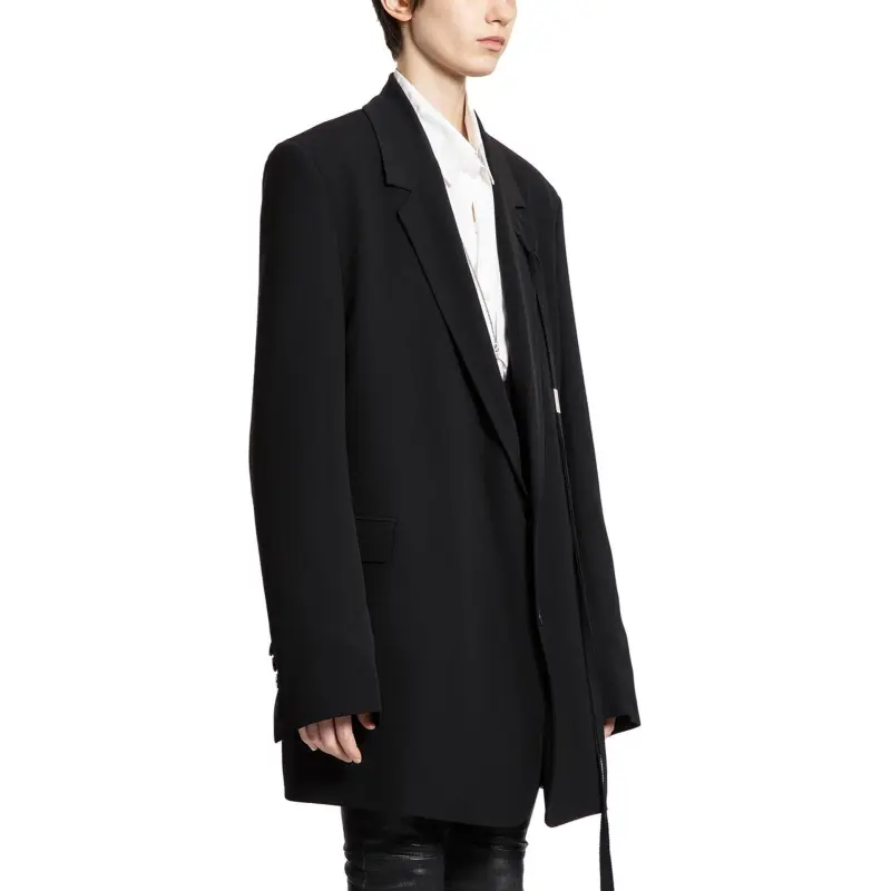 Ann Demeulemeester Business Suit Coat Women's Black-2