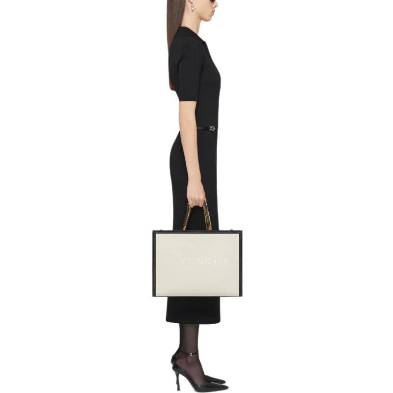 Givenchy Voyou Belt Long Polo Dress 'Black'-3