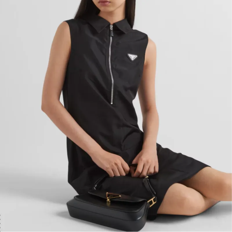 PRADA Sleeveless Midi Dress-3