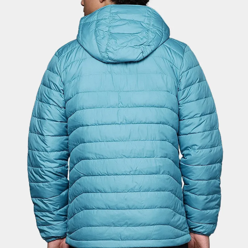 Columbia Powder Lite Hooded Jacket Jacket Men's Light Blue-4