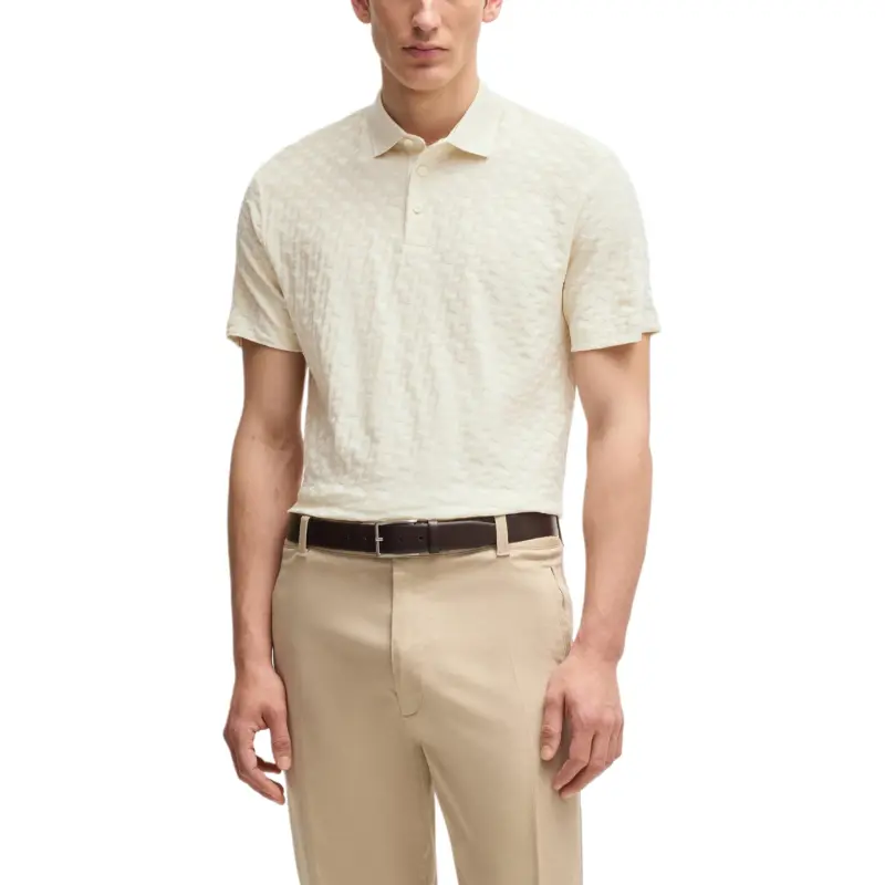 HUGO BOSS Polo Shirt Men's White-1
