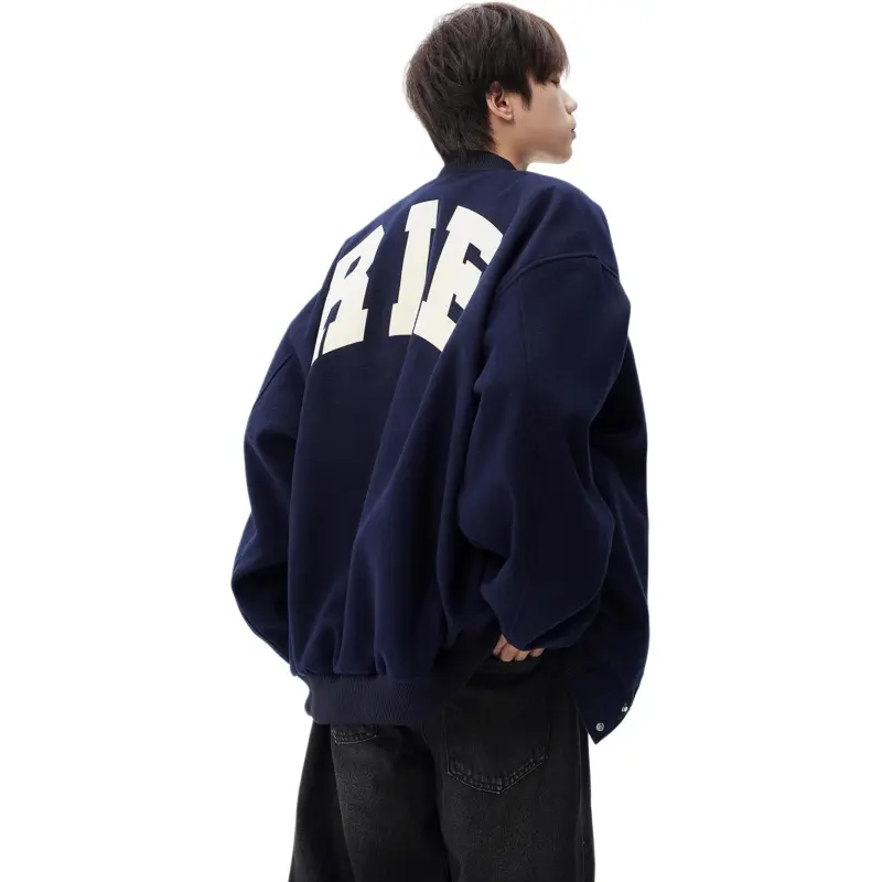 M MAICCO Design Letter Embroidery American Trendy Brand Windbreaker Jackets & Coats Unisex-4