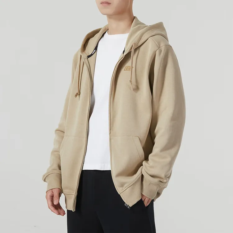 Skechers Jacket Men's Beige Brown-2