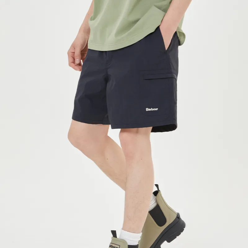 BARBOUR SS25 Casual Shorts Men's Black-3