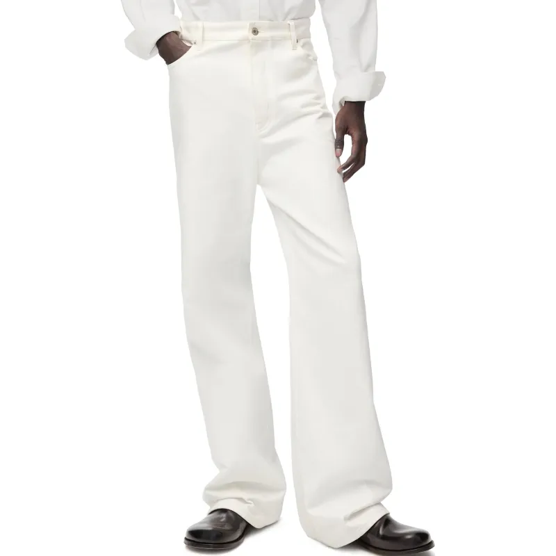LOEWE Jeans Men White-3