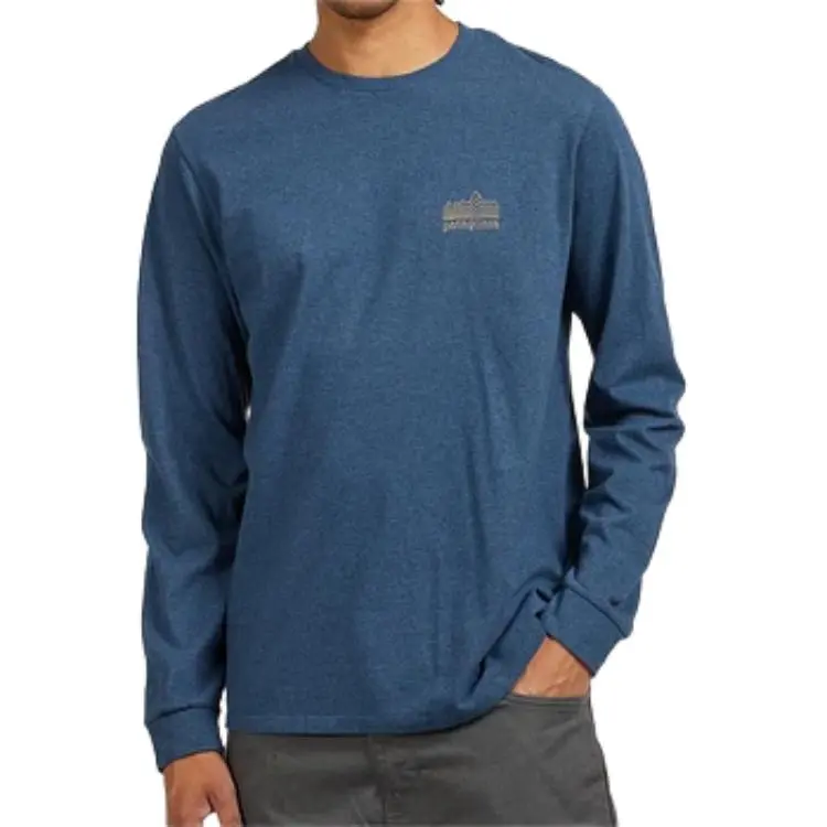 Patagonia Long Sleeved Strataspire Responsibili Tee® Sweatshirt Men's Birch White-3