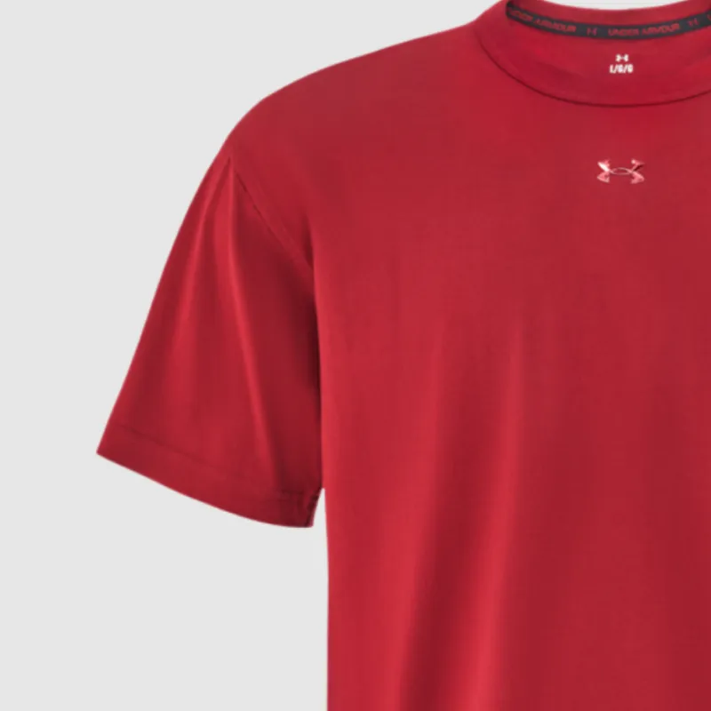 Under Armour T Shirt Unisex Flame Red-3