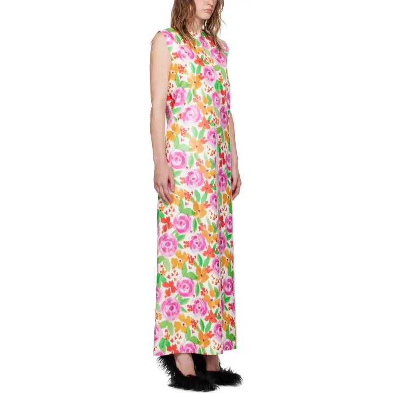 Balenciaga Sleeveless Dress Women's Pink-2