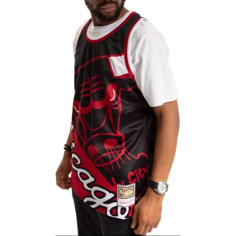 Mitchell Ness Basketball Jerseys Unisex Black-2