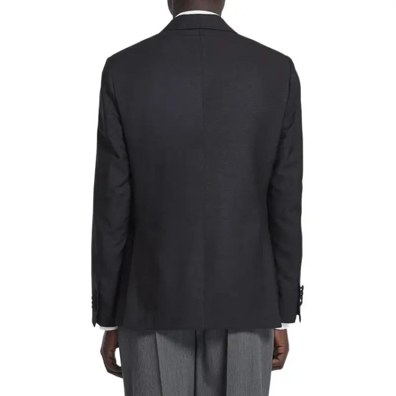 LARDINI Single breasted Silk Blazer-1