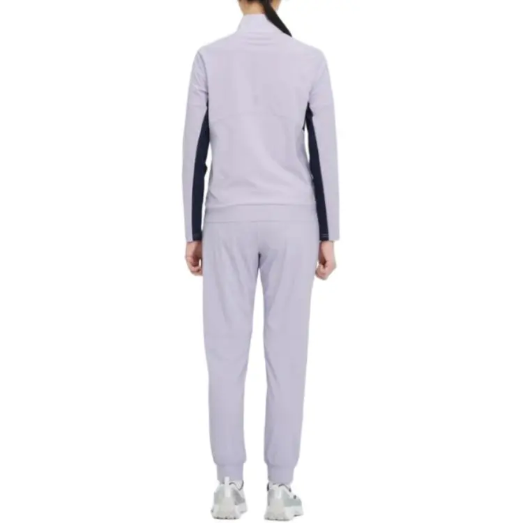 FILA Knitted Sweatpants Unisex Purple-4