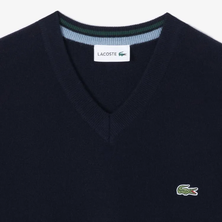 LACOSTE Sweaters Men Navy Blue-4