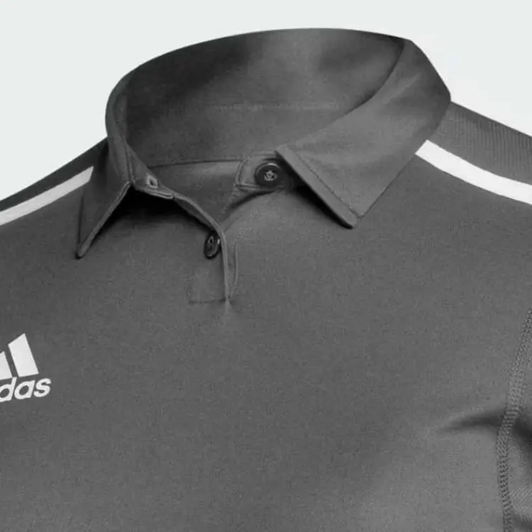 Adidas Women's Team Issue Polo Shirt Team Grey Four/White-2