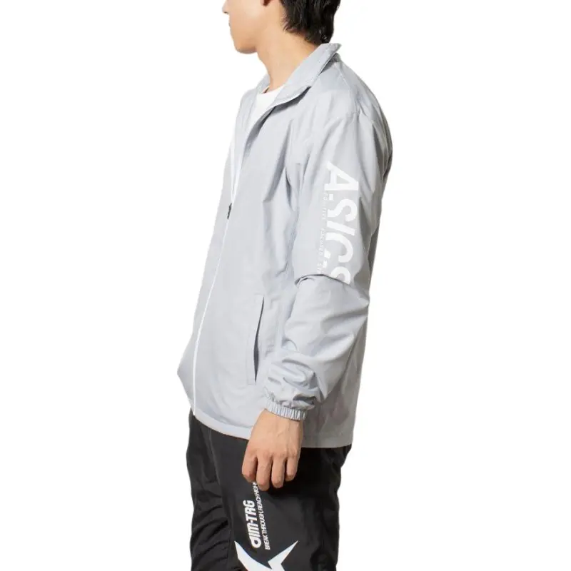 Asics Jackets & Coats Men's Gray-2