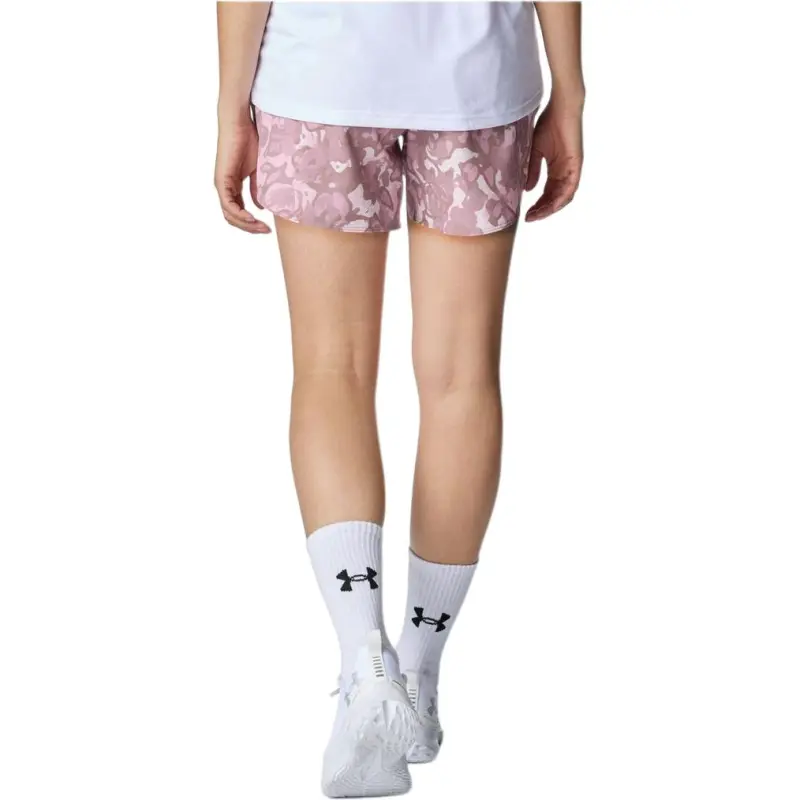 Under Armour SS25 Casual Shorts Women's Pink's Pink-1